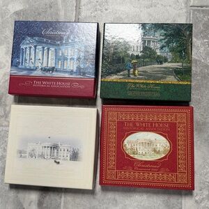 White House Historical Association Christmas Ornament Set